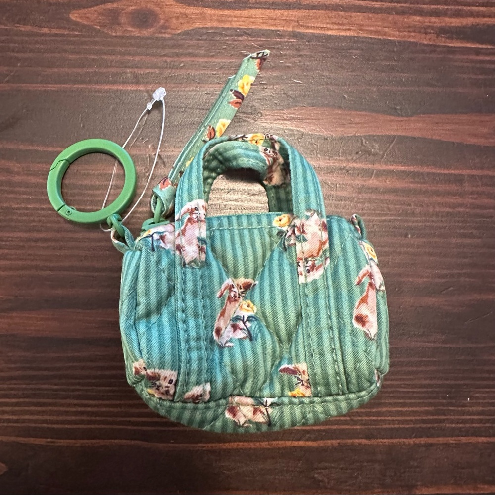Urban Outfitters Vera Bradley UO Exclusive Original Duffle Bag Charm - Picture 3 of 3